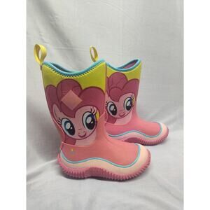 The Original Muck Boot Co. My Little Pony Pinkie Pie Muck Boots Girls Size 12
